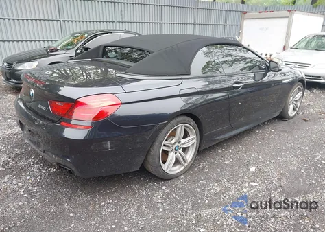 2017 BMW 650I xDrive из США, поврежденный, VIN WBA6F7C52HD930816